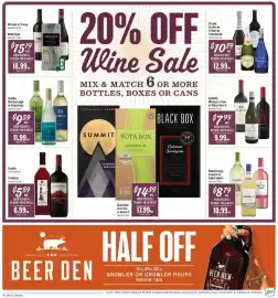Lowes Foods weekly ad week 36 Page 7: Woodbridge, Gionelli or Sutter Home €8,79, Nobilo, Starborough or Crossings €9,59