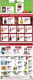 Coborn's weekly ad week 36 Page 8: Knob Creek Bourbon €29,98, Evan Williams €19,98