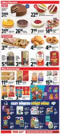 Metro flyer week 36 Page 11: Sun-maid raisin bread €4,99, O'doughs bagels €5,99