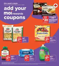 Metro flyer week 36 Page 16: Tenderflake puff pastry or pie crust €2,99, Villa ravioli frozen pasta €2,99