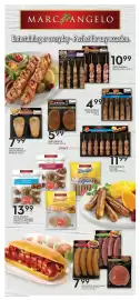 Sobeys flyer week 36 Page 10: Marcangelo jumbo sausages €7,99, Marcangelo mini skewers €4,99