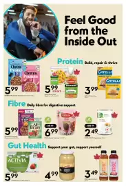 Sobeys flyer week 36 Page 24: Kellogg's Family Size Cereal €5,99, Catelli protein pasta €3,99