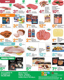 Highland Farms flyer week 36 Page 4: Foodland Ontario Pork Tenderloin €4,99, Foodland Ontario pork sausages €4,99