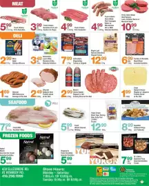 Highland Farms flyer week 36 Page 4: Foodland Ontario Pork Tenderloin €4,99, Foodland Ontario pork sausages €4,99