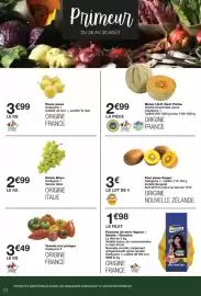 Catalogue Monop' semaine 36 page 10: Les Idéales Le filet €1,98, Prune jaune €3,99