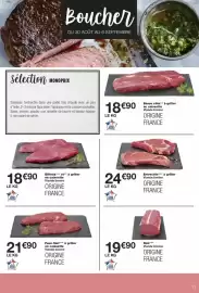 Catalogue Monop' semaine 36 page 13: Faux filet €21,90, Bifteck €18,90