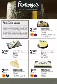 Catalogue Monop' semaine 36 page 17: Gouda fermier à la truffe d'été €3,85, Bouyguette du Ségala €5,50
