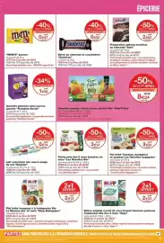 Catalogue Monop' semaine 36 page 39: Ramdam Social Gourdes pommes sans sucres ajoutés €1,88, M&M'S peanut €0,87