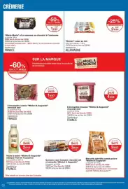 Catalogue Monop' semaine 36 page 50: Michel & Augustin Vache à boire €2,10, Michel & Augustin cookie chocolat noir €1,47