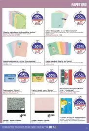 Catalogue Monop' semaine 36 page 77: Clairefontaine Cahier KoverBook €2,45, School Life Chemise à élastiques A4 €2,24