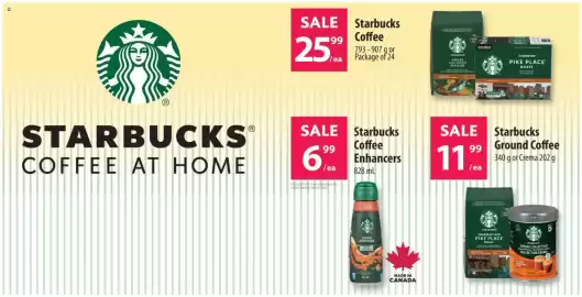 Co-op flyer week 36 Page 10: Starbucks Ground Coffee €11,99