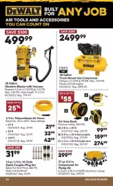 Princess Auto flyer Page 13: Compressed Air Piping Kit €299,99, Dewalt 14 pc 1/4 in. M-Style Quick Coupler/Plug Set €31,99