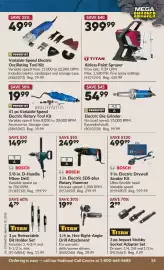 Princess Auto flyer Page 18: Bosch 1 in. Electric SDS-plus Rotary Hammer €249,99