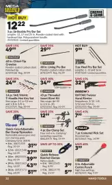 Princess Auto flyer Page 25: Powerfist 48 in. Lining Pry Bar €29,99, Powerfist 45 pc Threaded Insert Rivet Kit €34,99