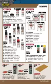 Princess Auto flyer Page 37: Dynamic non-smudge aluminum spray paint €12,99, Dynamic cast-iron grey spray paint €12,99