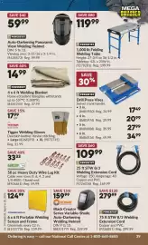 Princess Auto flyer Page 42: Hobart black creator series variable-shade auto-darkening welding helmet €159,99