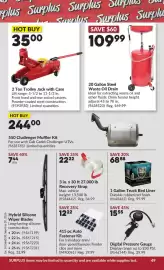 Princess Auto flyer Page 52: Bed Armor truck bed liner €68,88, Recovery Strap €22,22