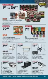 Princess Auto flyer Page 58: Stainless-Steel Table €149,99, Northern Ridge 4 Litre Chamber Vacuum Machine €349,99