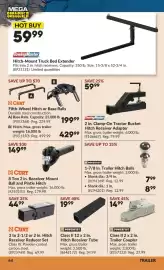 Princess Auto flyer Page 68: Curt 8 ton 2 in. receiver mount ball and pintle hitch €149,99