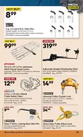 Princess Auto flyer Page 69: TowingMaster Trailer Safety Chain €12,99, Grease & Gear 1/2 and 5/8 in. Hitch Pins €8,99
