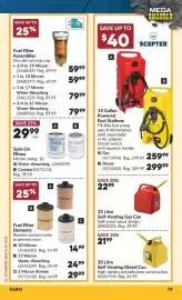 Princess Auto flyer Page 83: Fuel Filter Elements €14,99, Fuel Filter Assemblies €59,99