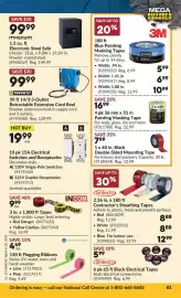 Princess Auto flyer Page 85: Magnum electronic steel safe €99,99