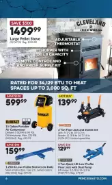 Princess Auto flyer Page 9: DeWalt 15 Gallon Portable Air Compressor €599,99