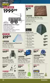 Princess Auto flyer Page 94: Powerfist poly d-handle scoop shovel €32,99, Powerfist 20V Cordless Transfer Pump €143,99