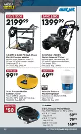 Princess Auto flyer Page 98: Wetjet industrial pressure washer degreaser €49,99