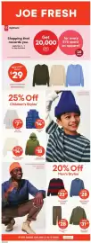 Atlantic Superstore flyer week 36 Page 27: Kid Girls' Cropped Sweatshirt €14,25, Men's Woven Overshirt €31,20