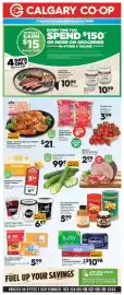 Calgary Co-op flyer week 36 Page 1: Maple Leaf Prime Boneless Skinless Chicken Breast €21,00, Liberté Yogurt Tubs €6,97
