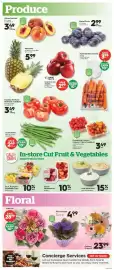 Calgary Co-op flyer week 36 Page 3: Calgary's Sliced Strawberries, Hutterite Baby Carrots €3,99