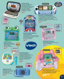 Catalogue La Grande Récré page 15: Vtech Console pocket Kitty Life €49,99, LilliPad tablette éducative Toy Story 5 €36,99