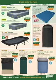 Tentworld catalogue week 36 Page 3: Darche Cold Mountain Canvas 1100 -5C Sleeping Bag - Black €199,00