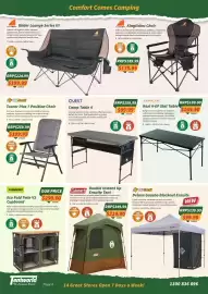 Tentworld catalogue week 36 Page 4: Quest Camp Table 4 €99,99, Darche Kozi 4-6P Slat Table €169,90