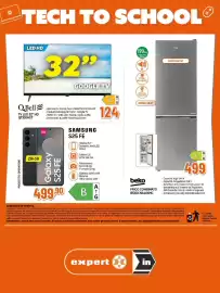 Volantino Ipercoop | Expert Pagina 12: Q.Bell TV LED 32" HD €124,00, Beko frigo combinato €499,00