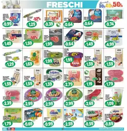 Volantino Il Castoro Supermercati Pagina 11: Beretta prosciutto cotto a.q. €1,59, Fiorucci qb tacchino arr. €1,19