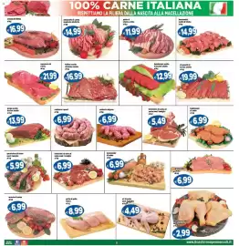 Volantino Il Castoro Supermercati Pagina 8: Arresto di suino €6,99, Fettine scelte di bovino adulto €16,99