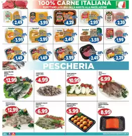 Volantino Il Castoro Supermercati Pagina 9: Amadori cotoletta sottile €2,49, Crishfish polpette di tonno €5,99