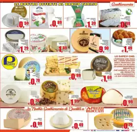 Volantino Pewex Pagina 11: Andriese treccioni scamorza affumicati €1,49, Sabelli burrata in foglia €1,39