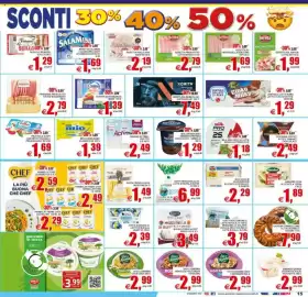 Volantino Pewex Pagina 15: Coraya bastoncini di mare €1,39, Salamini Beretta €1,69