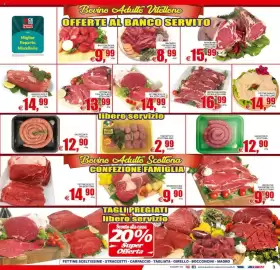 Volantino Pewex Pagina 3: Fettine scelte b/a vitellone €14,99, Fettine di fracosta bia vitellone €13,99