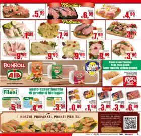 Volantino Pewex Pagina 5: Straccetti petto di pollo €9,99, Petto pollo panato €9,99