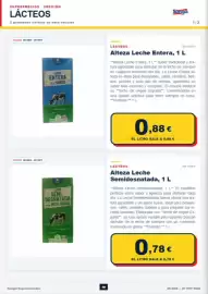 Folleto Sangüi Página 28: Alteza - leche entera €0,88, Lacasitos - alteza leche semidesnatada €0,78