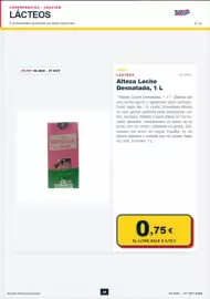 Folleto Sangüi Página 29: Alteza - leche desnatada €0,75