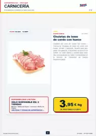 Folleto Sangüi Página 31: Solo - chuletas de lomo de cerdo con hueso €3,95