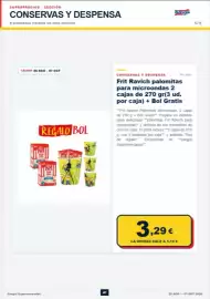 Folleto Sangüi Página 7: Disfruta - frit ravich palomitas para microondas 2 cajas €3,29
