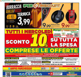 Volantino Iper Triscount Pagina 20: Padele antiaderenti €2,99, Crea padella wok €9,99