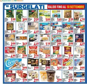 Volantino Iper Triscount Pagina 18: Algida Lemonissimo €3,69, Arbi anelli e ciuffi di calamaro €3,99