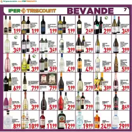 Volantino Iper Triscount Pagina 7: Concilio vino pinot grigio €3,99, Mottura vino I.G.T. negroamaro/nero di troia €3,49